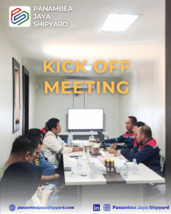 📰 Meeting Persiapan New Building Kapal SPOB  PJS-001 di PT. Panambea Jaya Shipyard
